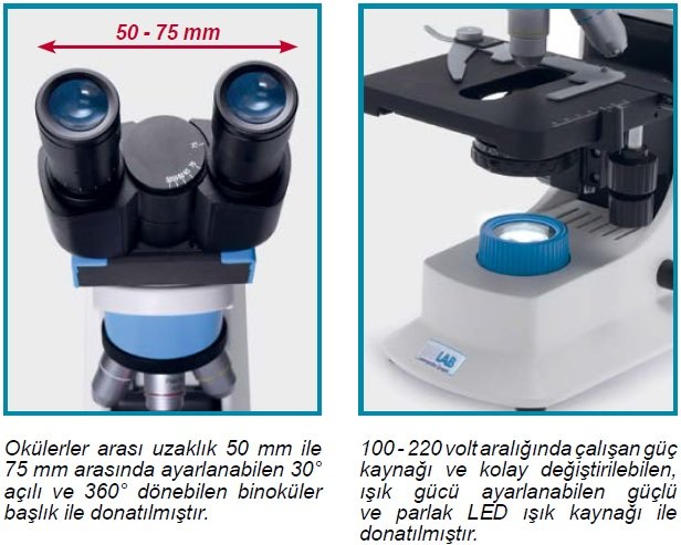 ISOLAB MİKROSKOP - Biyolojik