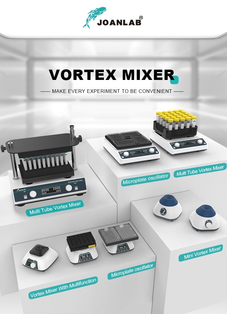 oanLab VM‑300 mini vorteks karıştırıcı – sabit 3000 RPM hız, kompakt ve güçlü.