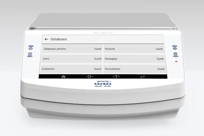 RADWAG PS X7.M Hassas Terazi Veri Tabanı Sistemi