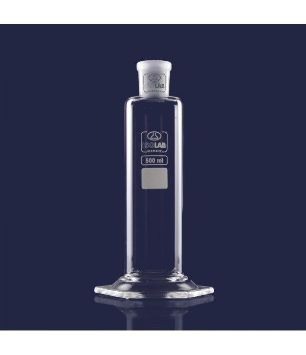 ISOLAB 065.66.901 gaz yıkama şişesi - 1000 ml - dişi şilif 29/32