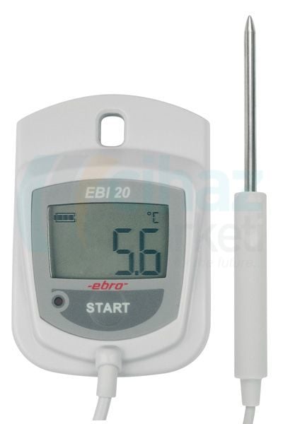 Ebro EBI 20-TE1 (Harici Problu) Sıcaklık Kaydedici Data Logger