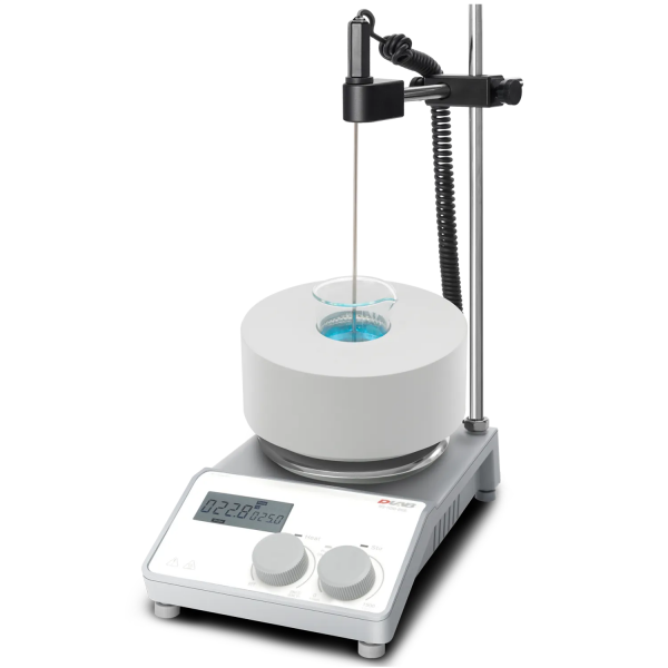 DLAB MS-H280-B100 Mantolu Isıtıcılı Manyetik Karıştırıcı 200 ~ 1.500 rpm / 25 ~ 280 °C / 100 mL Beher İçin