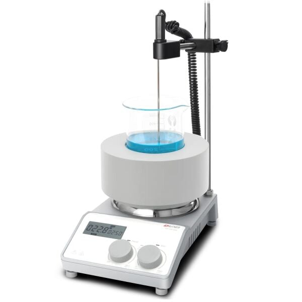 DLAB MS-H280-B500 Mantolu Isıtıcılı Manyetik Karıştırıcı 200 ~ 1.500 rpm / 25 ~ 280 °C / 500 mL Beher İçin