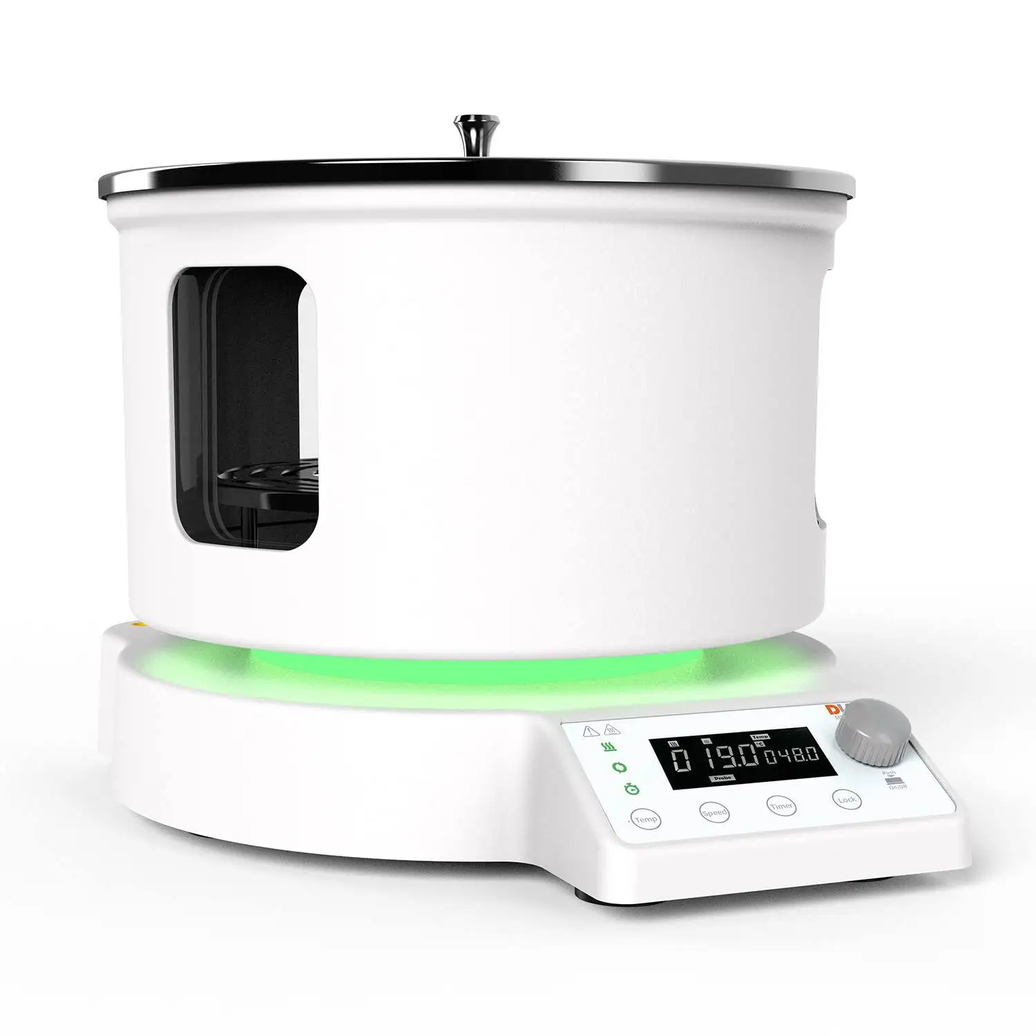 DLAB MS-H220-V5 LCD Dijital Isıtıcılı Manyetik Karıştırıcı Banyo 5 L 1500 rpm 220°C