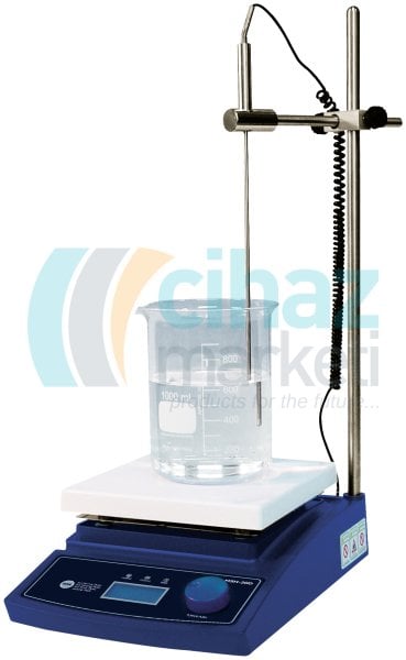 WITEG MSH-20D Set Dijital Isıtıcılı Manyetik Karıştırıcı 380°C, 20 L, 80 – 1500 rpm