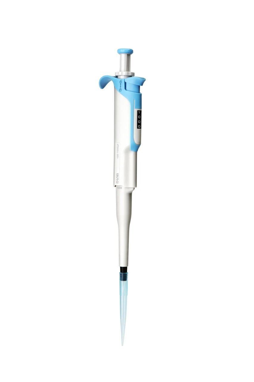 DLAB HiPette Tek Kanallı ‘Ayarlanabilir Hacimli’ Pipet 10-100μl