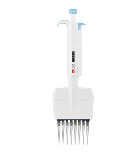 DLAB MicroPette Plus 8 Kanallı ‘Ayarlanabilir Hacimli’ Pipet 10-100μl
