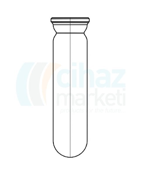 Çalışkan Cam Teknik LG028.22.0001 Protein Yakma Tüpü 48 mm x 260 mm Çap * Boy