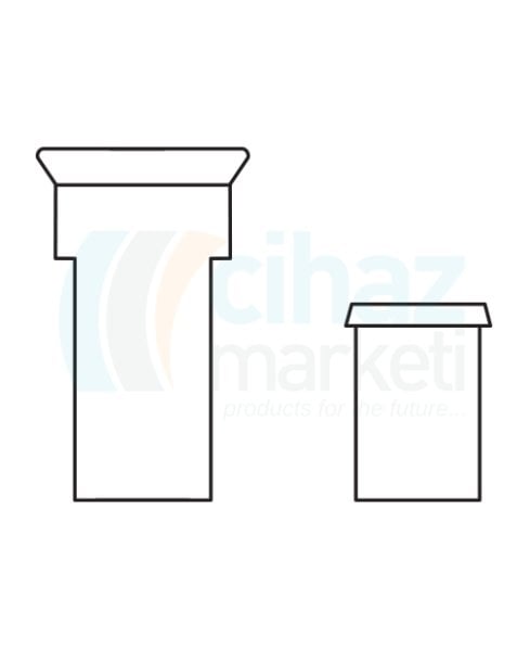 Çalışkan Cam Teknik LG028.25.0001 Soxhlet Extraksiyon Beheri (Yağ Beheri) 54mmx130mm Çap * Boy
