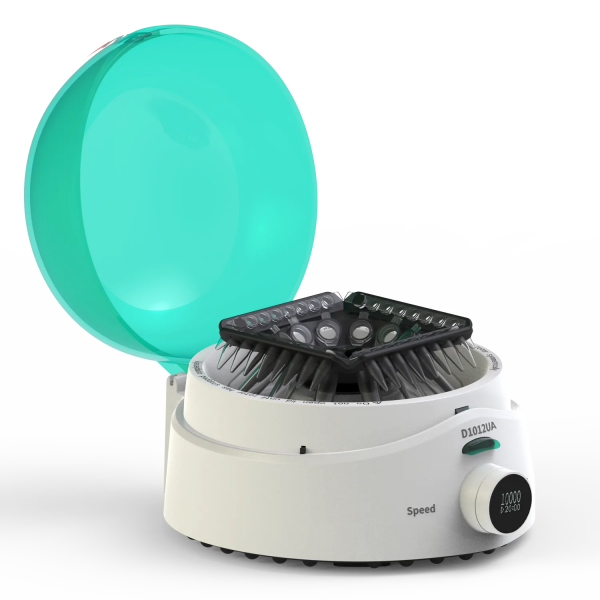 DLAB D1012UA Yüksek Hızlı Mikro Santrifüj 10000 rpm 0.2mL×44 PCR tüpü / 0.5-1.5-2mL×12 + 0.2mL PCR 8 strip×4