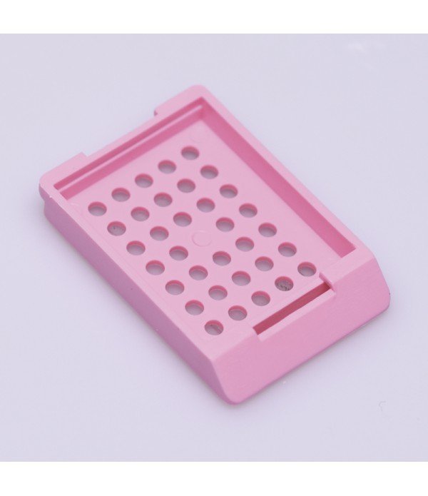ISOLAB 074.01.004 parafin kasedi - kapaksız - pembe