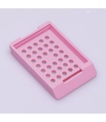 ISOLAB 074.01.004 parafin kasedi - kapaksız - pembe