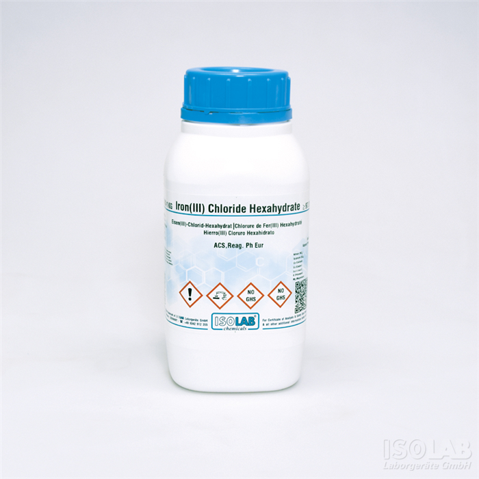 ISOLAB 936.016.1000 IRON(III) CHLORIDE HEXAHYDRATE ≥ 97%, FOR ANALYSIS ACS,REAG. PH EUR
