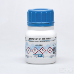 ISOLAB 943.D01.0050 LIGHT GREEN SF YELLOWISH, (C.I. 42095) FOR MICROSCOPY