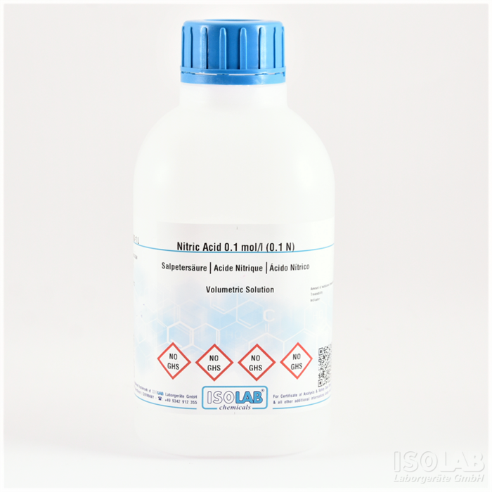 ISOLAB 951.04V.1000 NITRIC ACID 0,1 MOL/L (0,1N)