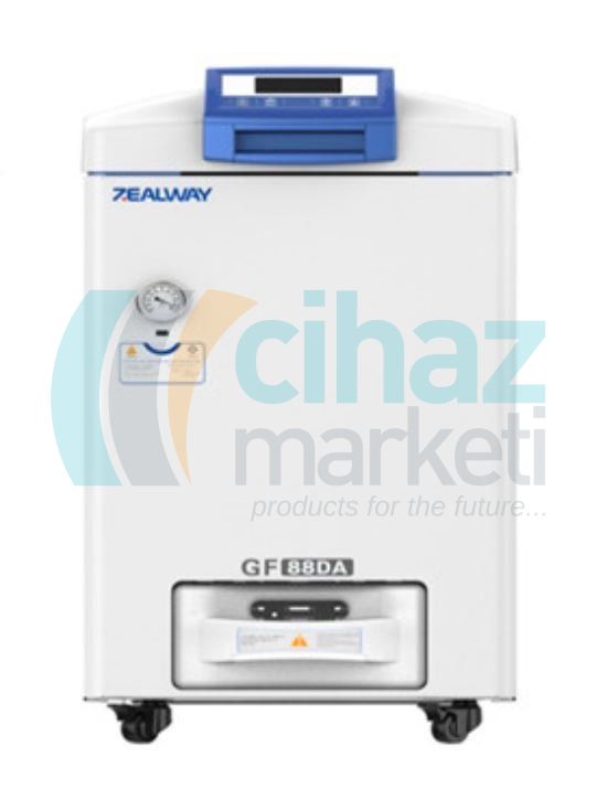 Zealway GF-88DA Dik Tip Otoklav 88 Litre