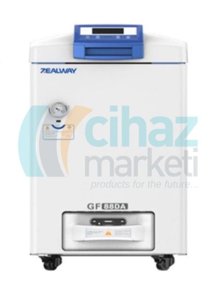 Zealway GF-120DA Dik Tip Otoklav 120 Litre