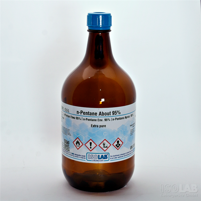 ISOLAB 959.012.2501 N-PENTANE ABOUT 95% , EXTRA PURE