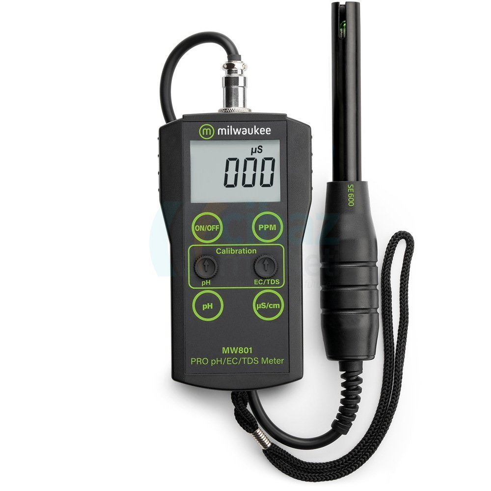 Milwaukee MW801 pH, İletkenlik, TDS Ölçer - Combo Metre - pH,EC,TDS Ölçüm Cihazı
