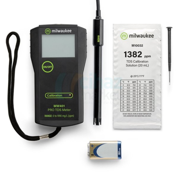 Milwaukee MW401 TDS Metre - Düşük Aralık PRO Taşınabilir TDS Ölçer