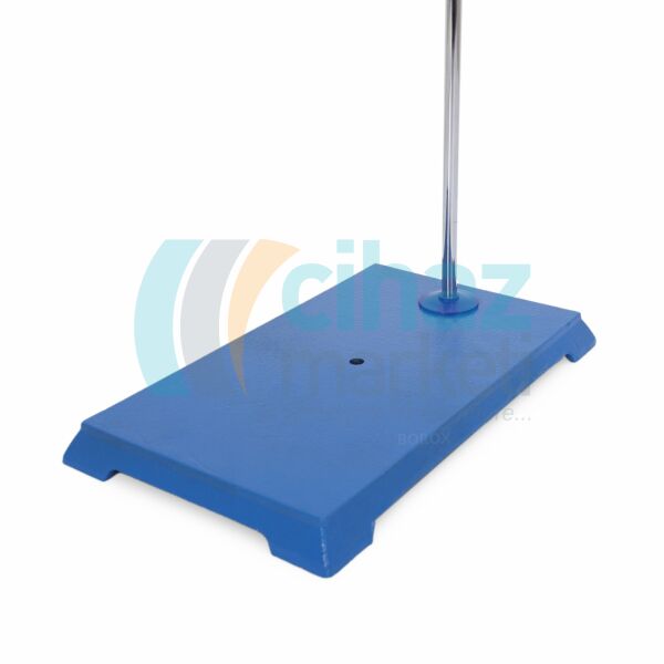 CMT-11158.300 Büret Standı 285x175mm - Dikdörtgen Bunzen Mesnedi Set