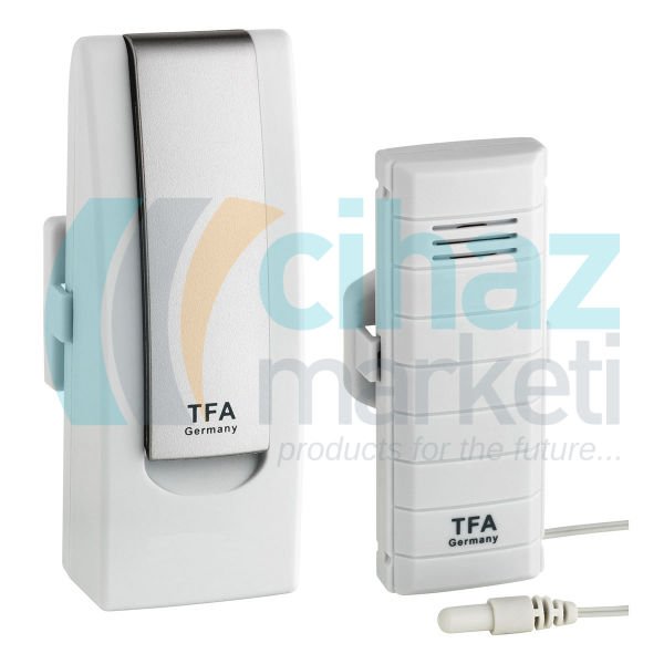 TFA 31.4002.02 Weatherhub Kablo Sensörlü Sıcaklık Ölçüm Seti (Akıllı Telefona Alarm Verebilir)