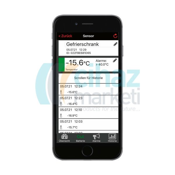 TFA 31.4002.02 Weatherhub Kablo Sensörlü Sıcaklık Ölçüm Seti (Akıllı Telefona Alarm Verebilir)