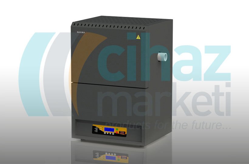 MagmaTherm MTTFSiC-1500-50-300-E4/U8/S16 SiC Serisi Yüksek Sıcaklık Tüp Fırını 1500 °C - 50 mm Tüp Çapı - 300 mm Isıtılmış Bölge