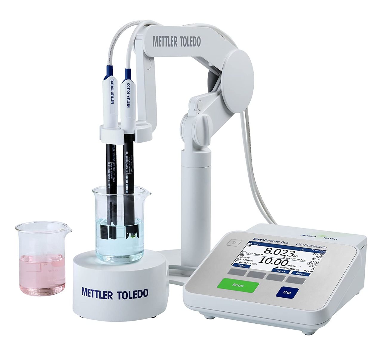 Mettler Toledo SevenCompact™ Masa Tipi pH/İletkenlik/TDS/Tuz Ölçer S213-Std-Kit