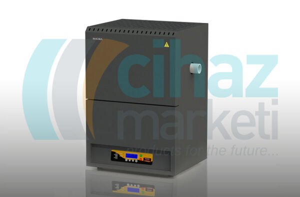 MagmaTherm MTTFSiC-1500-75-600-E4/U8/S16 SiC Serisi Yüksek Sıcaklık Tüp Fırını 1500 °C - 75 mm Tüp Çapı - 600 mm Isıtılmış Bölge