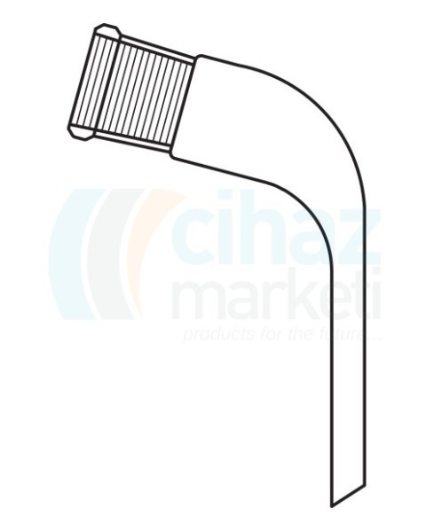Çalışkan Cam Teknik LG014.01.2932 Alonj NS: 29/32, Boru Boyu 65 mm