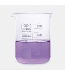 ISOLAB 025.01.400 beher - cam - kısa form - 400 ml