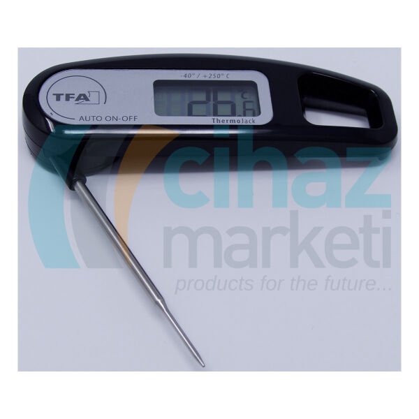 TFA 30.1047.01 THERMO JACK Problu Hassas Gıda Termometresi Siyah