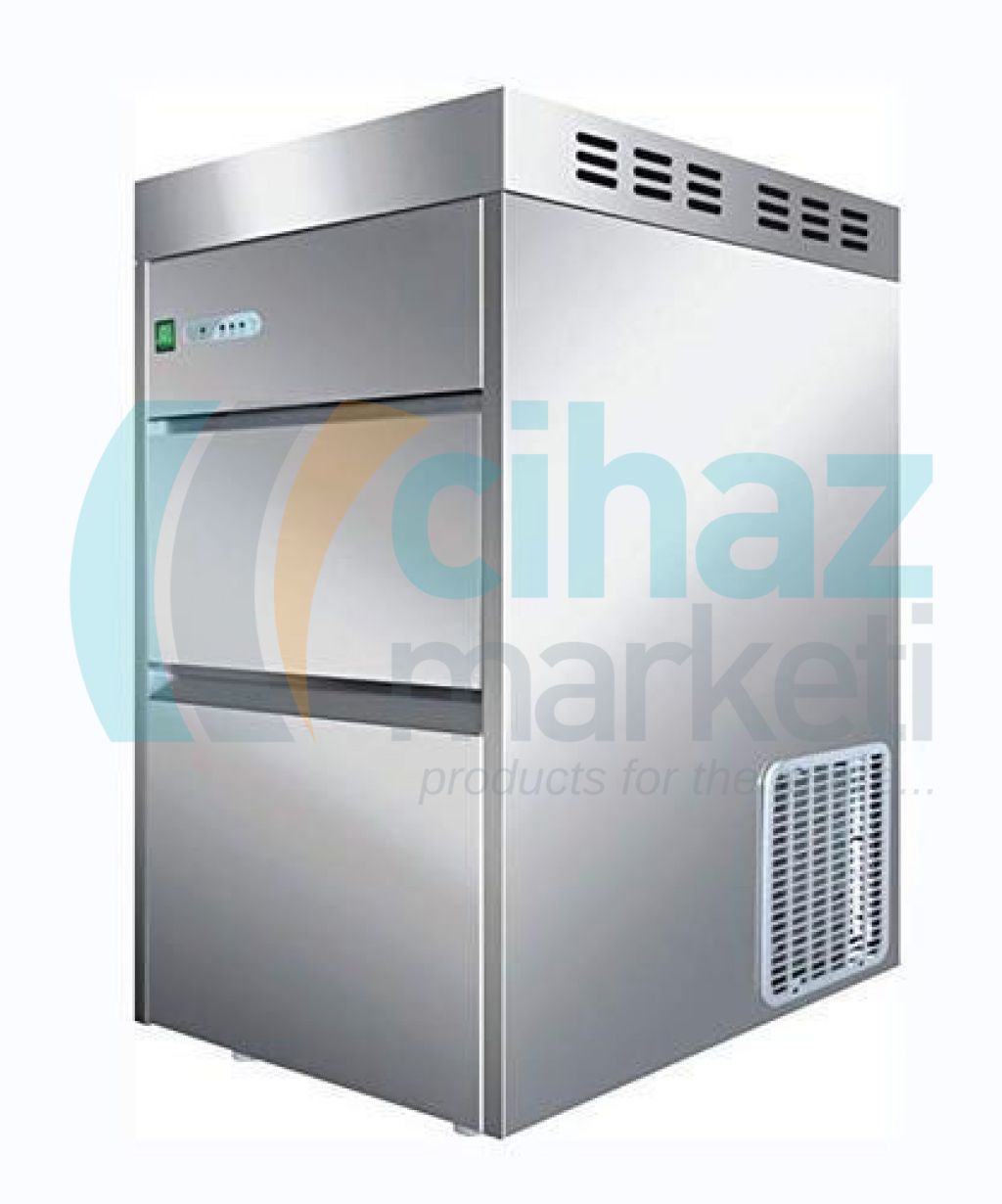 IMS-50 Kırık (Granül) Buz Makinesi 50kg/Gün - 15kg Depolama