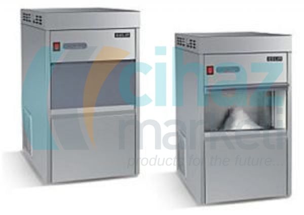IMS-50 Kırık (Granül) Buz Makinesi 50kg/Gün - 15kg Depolama