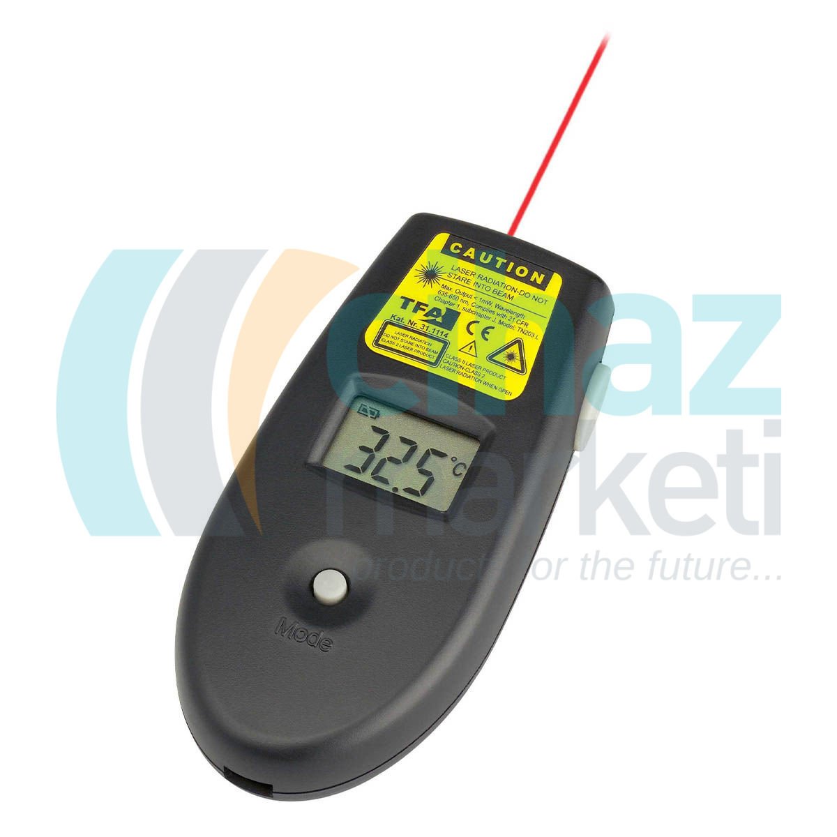 TFA 31.1114 Lazerli Kızılötesi Termometre (-55...+250°C)