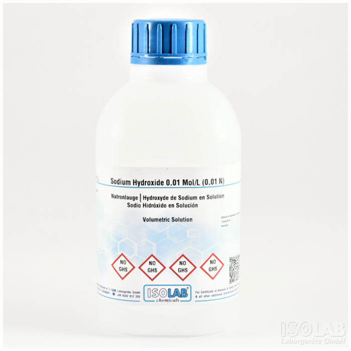 ISOLAB 969.19V.1000 SODIUM HYDROXIDE 0,01 MOL/L (0,01 N)