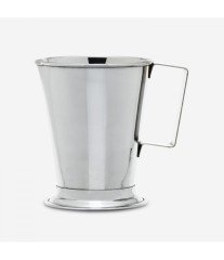 ISOLAB 025.05.902 beher - kulplu - paslanmaz çelik - 2000 ml