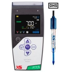 XS Instruments pH 70 Vio Taşınabilir pH Metre +  Gıda Uygulamaları İçin XS 2 Pore T DHS Dijital Penetrasyon Elektrodu