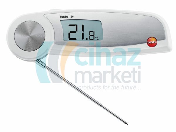 Testo 104 Su Geçirmez Katlanabilir Problu Termometre