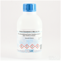 ISOLAB 969.23V.1000 SODIUM THIOSULPHATE 0,1 MOL/L (0,1 N)
