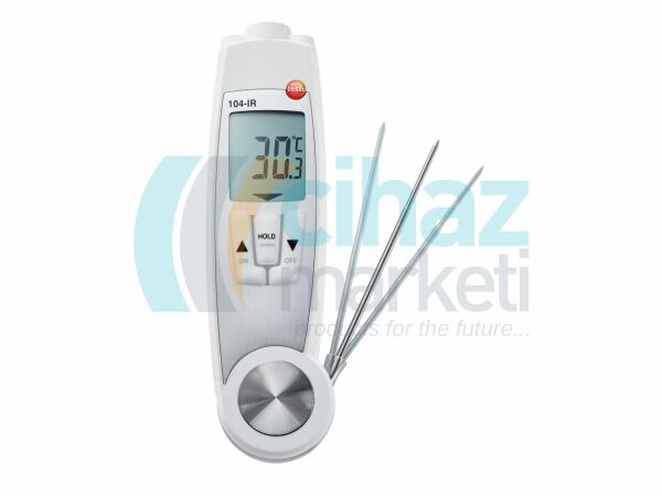 Testo 104-IR Lazerli ve Problu Gıda Termometresi