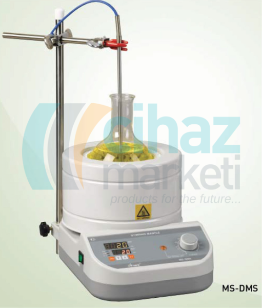 MTOPS DMS-635 Manyetik Karıştırıcılı Dijital Balon Isıtıcı, Maks. 450 C°, Maks. 1200 Rpm
