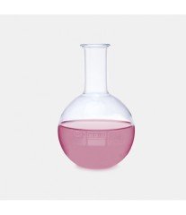ISOLAB 029.01.901 balon - cam - dibi düz - 1000 ml