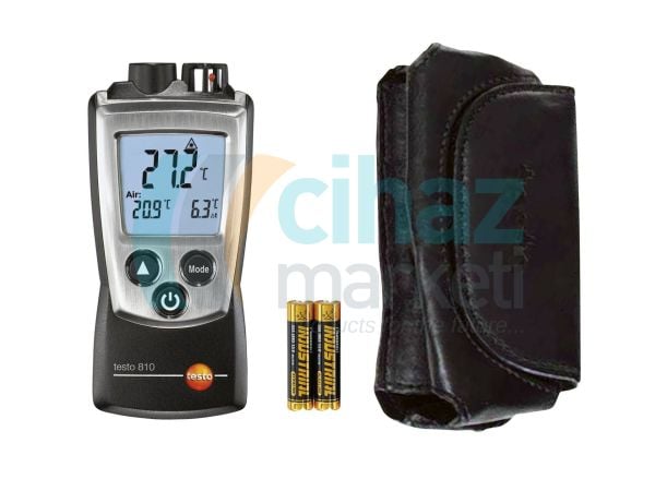 Testo 810 Temassız Sıcaklık Ölçer (-30 … +300 °C)