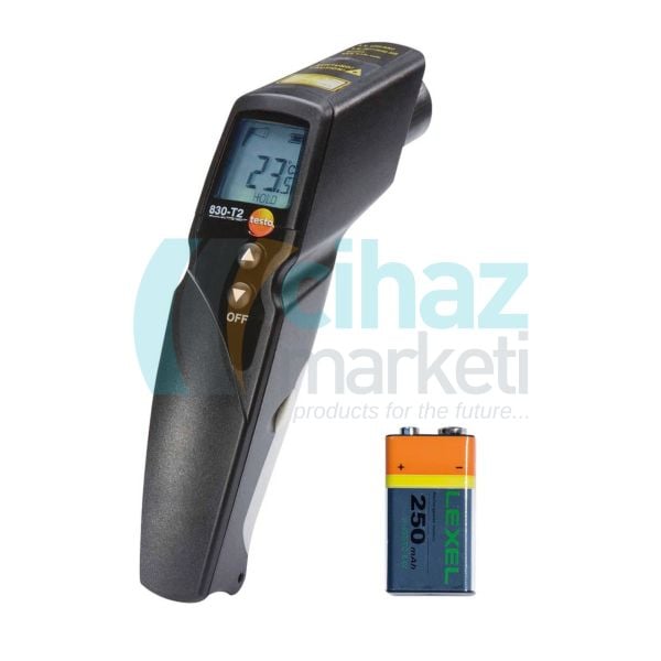 Testo 830-T2 Çift Lazerli Kızılötesi Termometre (-30 … +400 °C)