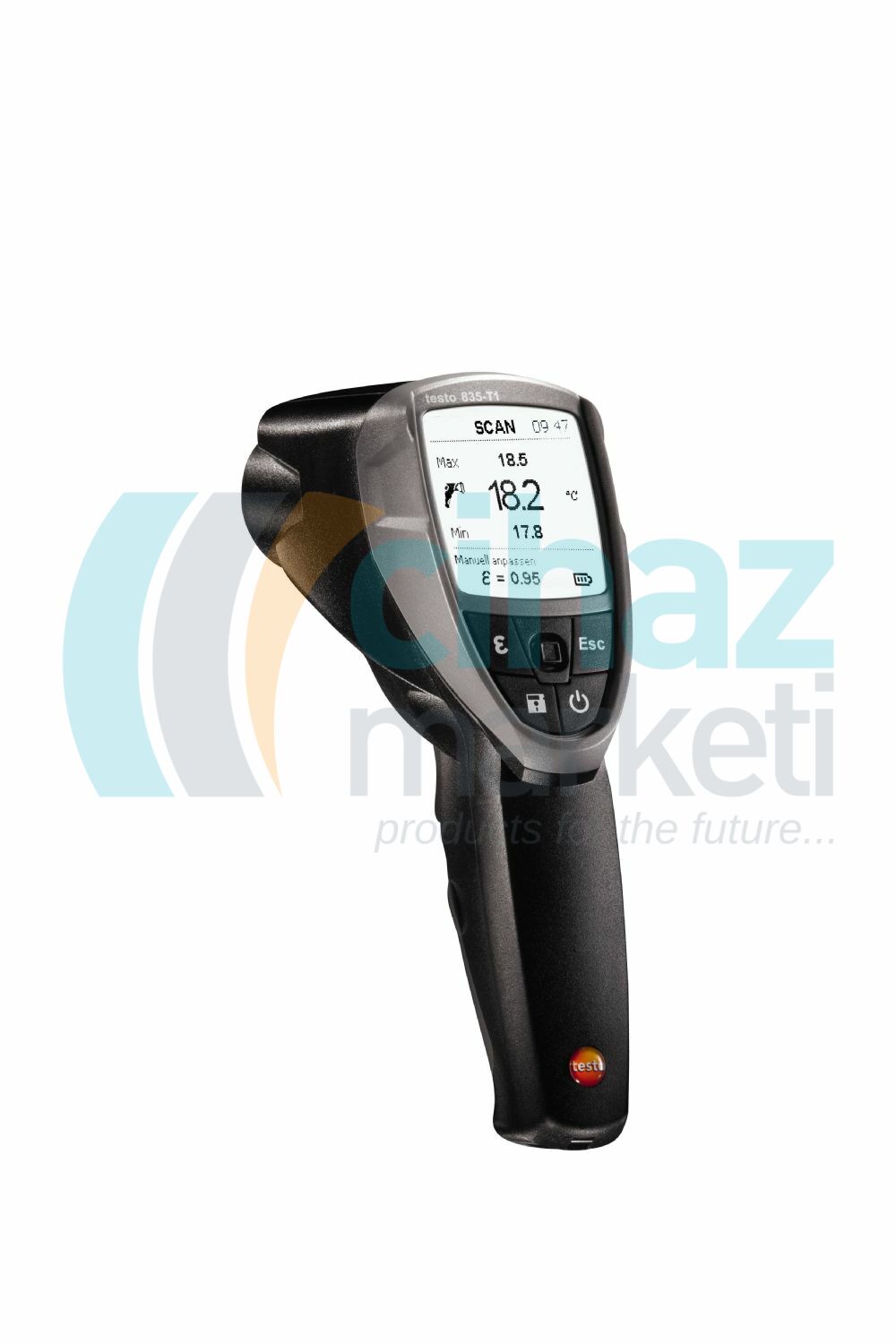 Testo 835-T1 4 Nokta Lazerli Kızılötesi Termometre (-50 … +600 °C)