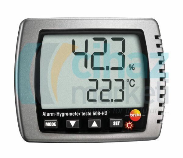 Testo 608-H2 Hassas Sıcaklık ve Nem Ölçer