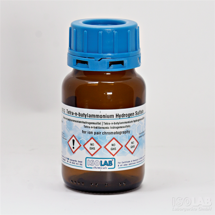 ISOLAB 972.03P.0101 TETRA-N-BUTYLAMMONIUM HYDROGEN SULFATE ≥99.0% FOR ION PAIR CHROMATOGRAPHY