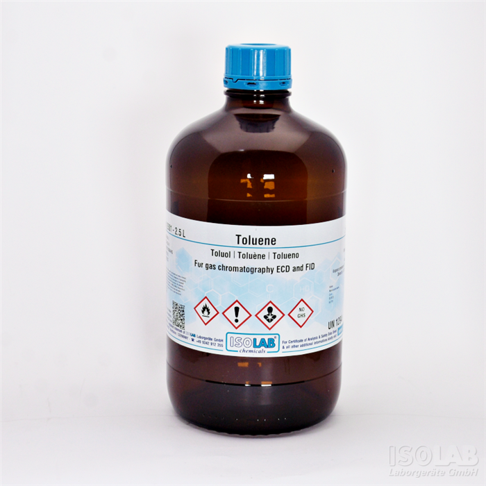 ISOLAB 973.014.2501 TOLUENE ≥ 99.8%, FOR GAS CHROMATOGRAPHY ECD AND FID